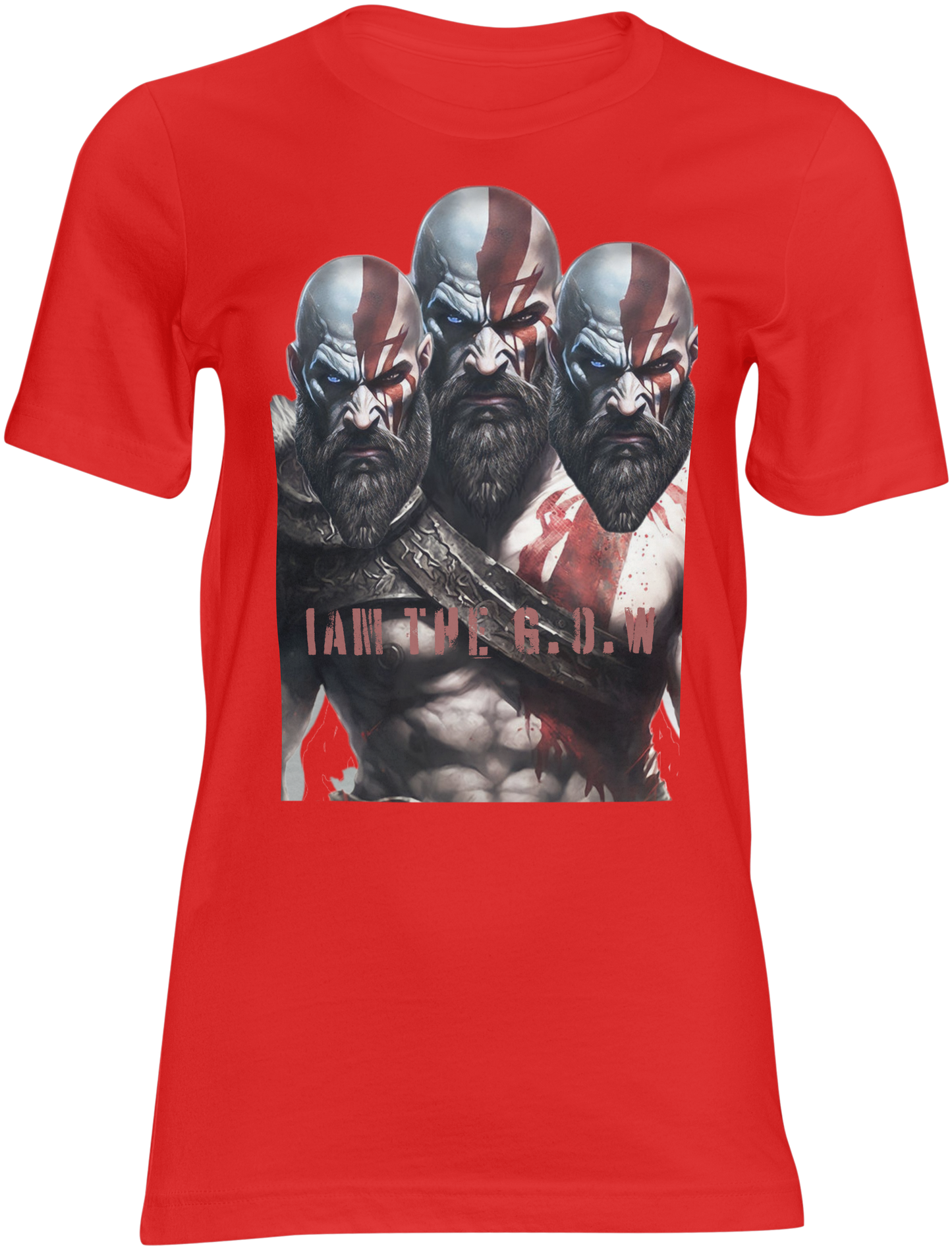 GODOFWAR WOMEN T-SHIRT (GAMER GIRL FIT)