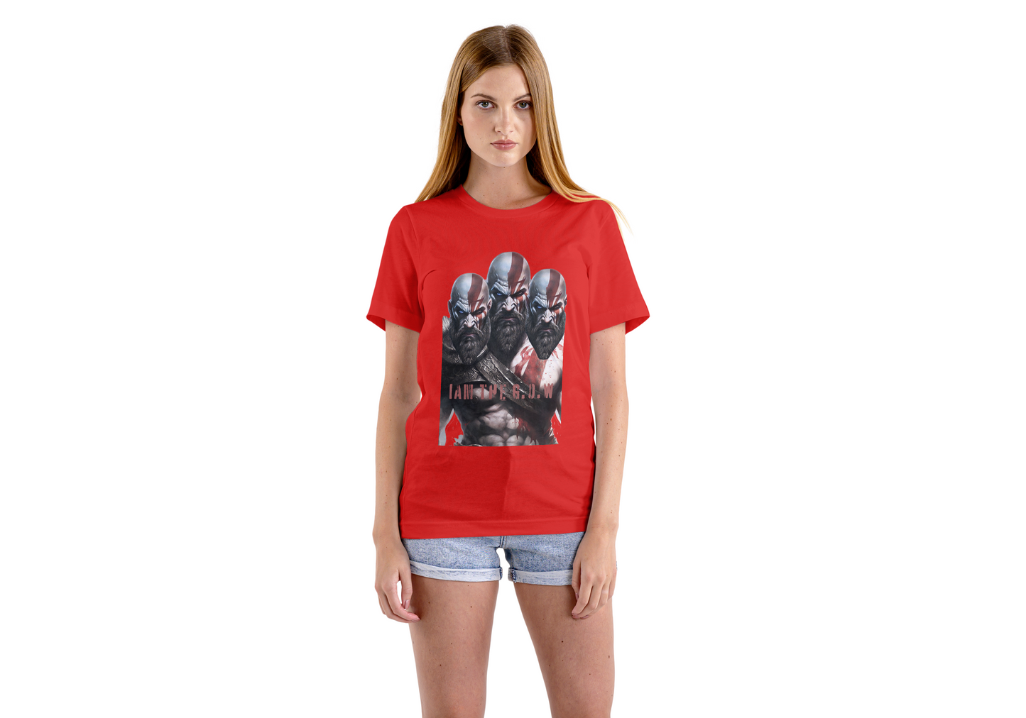 GODOFWAR WOMEN T-SHIRT (GAMER GIRL FIT)