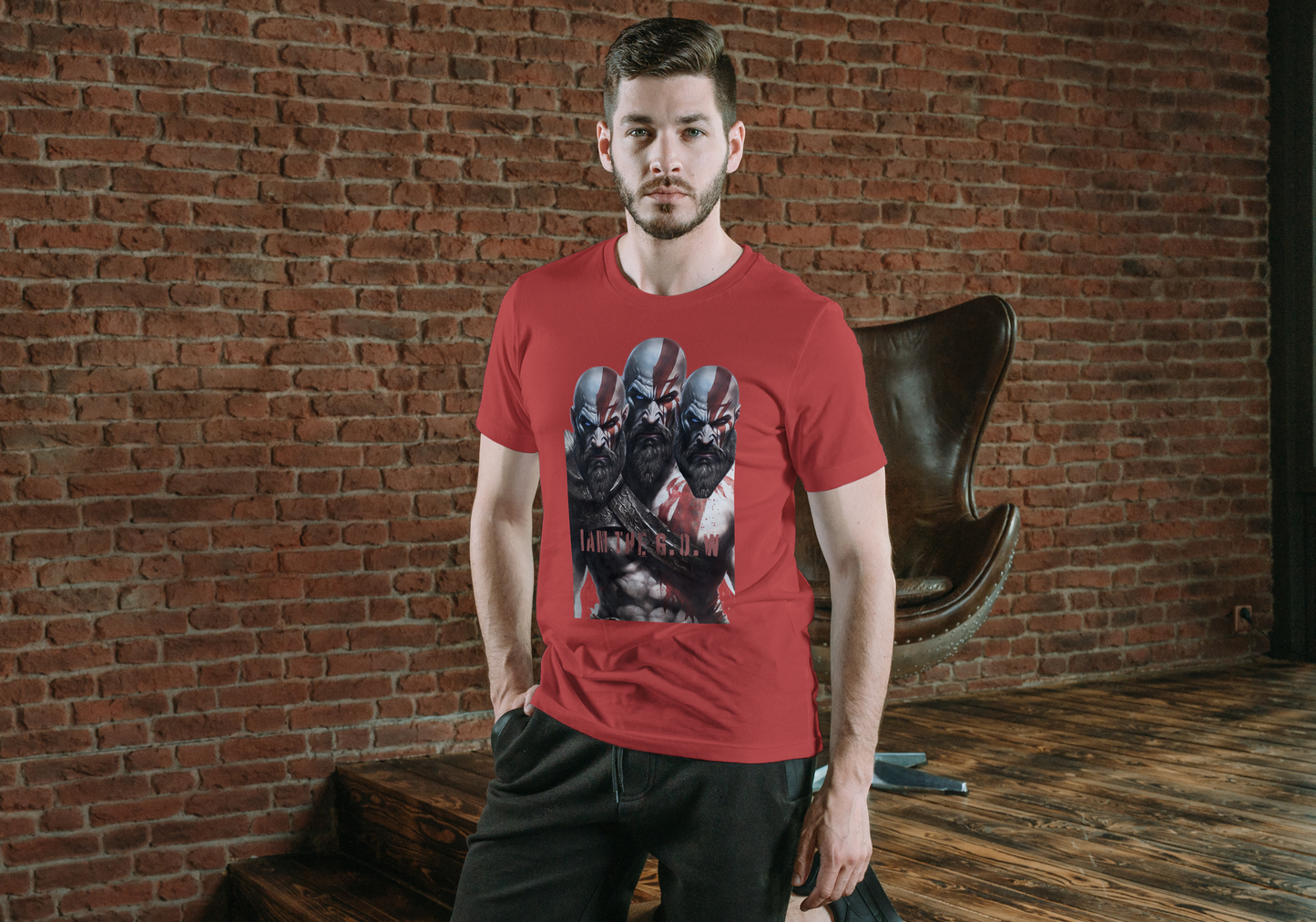 GODOFWAR men's T-shirt fan art!